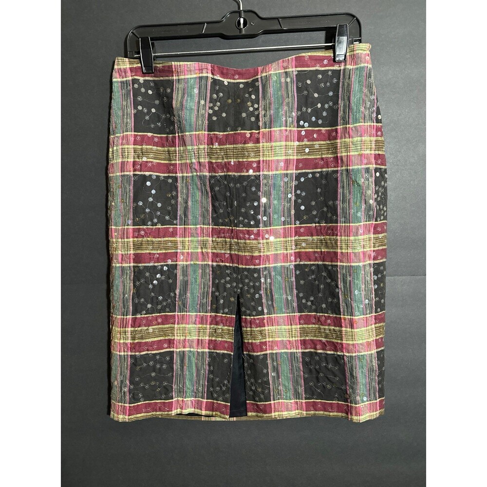 Cynthia Rowley MARISOL MADRAS MINI SKIRT